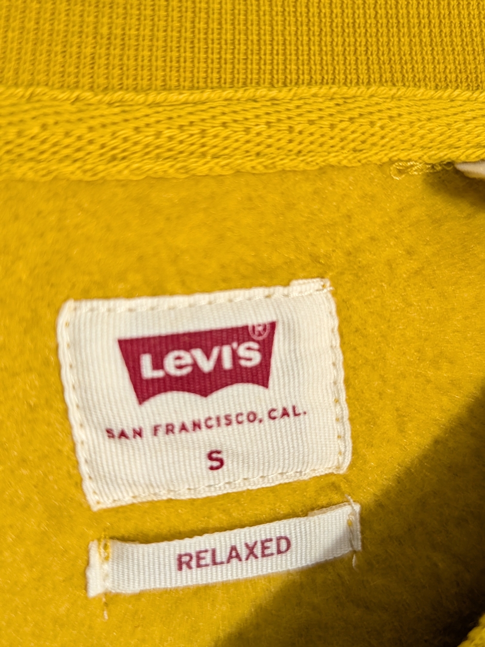 Levi's Relaxed Graphic Boxtab Crewneck Sweatshirt Men's Small - Picture 3 of 7